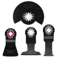 Monikäyttöleikkureiden materiaali