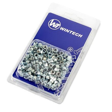 Itsevarmistuva mutteri DIN 985 luokka 8 M4 ZB - Pakkaus 200 kpl