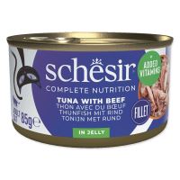 SCHESIR-tonnikala+naudanliha+riisi hyytelössä 85g