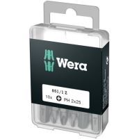 PH3-kärki - 25 mm, WERA - 10 kpl / blisteri / 1 kpl pakkaus PH3-kärki - 25 mm, WERA - 10 kpl / blisteri / 1 kpl pakkaus