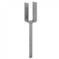 Tolpanjalka 50, PSL 50U, 51x310x100x4 galvanisoitu sinkki / pakkaus 1 kpl