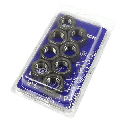 DIN 934 luokka 8 zn. (8) M14 OBC - kuusikulmainen, metrinen kierre, lujuus DIN 267 mukaisesti - Pakkaus 20 kpl