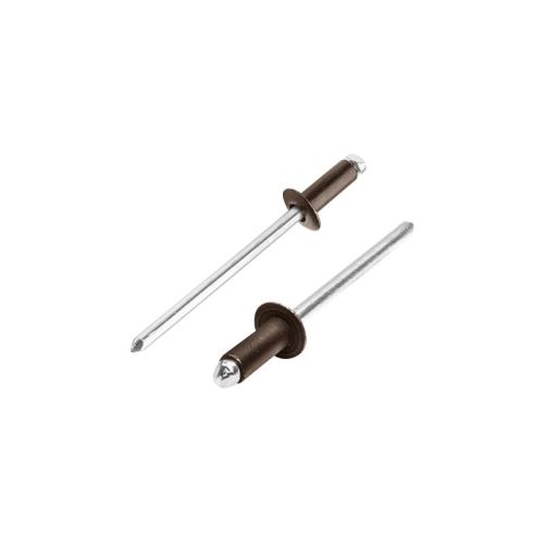PREFA alumiininiitti 4 x 10 mm, Pähkinä RAL 8019