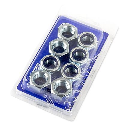 Itsevarmistava mutteri DIN 985 luokka 8 M14 ZB - Pakkaus 10 kpl