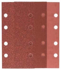 BOSCH Hiomapaperi 93x185,3xG60/4xG120/3xG180,8 reikää,B&D (10 kpl) 2609256A93