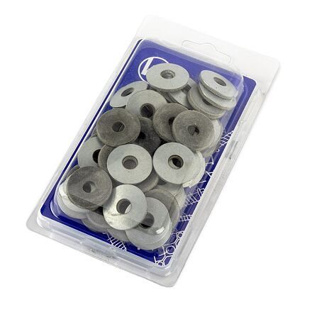 EPDM-kuminen aluslevy M6 5.2/6.9x19 ZB - M6 5.2/6.9x19 ZB - Pakkaus 75 kpl