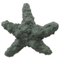 Dog Fantasy Sea NaturalToy -lelu, meritähti kumi vihreä 15 cm