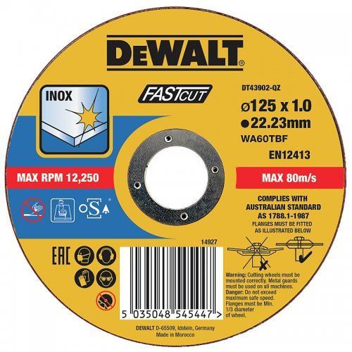 DeWALT Katkaisulaikka 125 x 22,2 x 1,0 mm DT43902