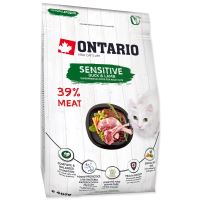 Ontario Cat Sensitive/Derma -kissanruoka 0,4kg Ontario Cat Sensitive/Derma -kissanruoka 0,4kg