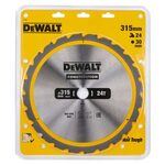 DeWALT Puusahanterä 315 x 30 mm DT1961