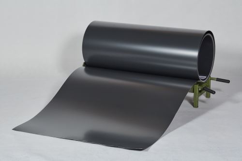 PREFA CLR alumiinipelti kelalla 0,7 x 1000mm - Antrasiitti / Antrasiitti + kalvo (RAL7016)