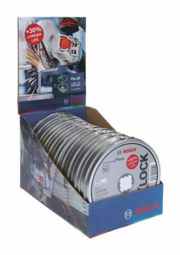 BOSCH X-LOCK Litteä katkaisulaikka SfI 10×125×1,6×22,23 mm 2608619364