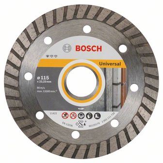 BOSCH Timanttinen katkaisulaikka SfU Turbo 125 x 22,23 x 2 x 10 mm (10 kpl) 2608603250