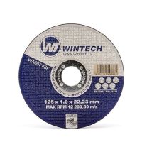 WT WINTECH® katkaisulaikka Extra 125x1,0x22,2 metallille / pakkaus 1 kpl WT WINTECH® katkaisulaikka Extra 125x1,0x22,2 metallille / pakkaus 1 kpl